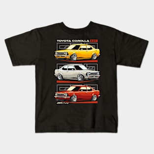 Corolla E20 Retro Car Kids T-Shirt